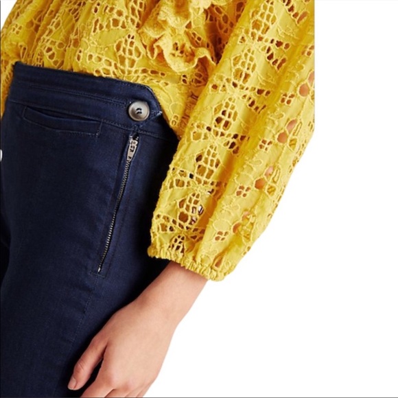 Anthropologie Pilcro slit-front skinny jeans size 26 NWT - Picture 5 of 8